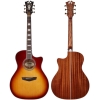 D`Angelico Premier Gramercy Iced Tea Burst Grand Auditorium Single Cutaway Electro Acoustic Guitar DAPG200ITBAPS D`Angelico Premier Gramercy Iced Tea Burst Grand Auditorium Single Cutaway Electro Acoustic Guitar DAPG200ITBAPS
