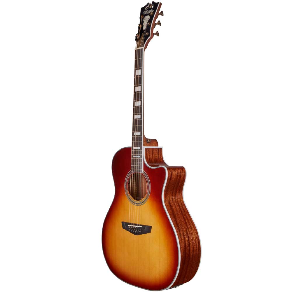 D`Angelico Premier Gramercy Iced Tea Burst Grand Auditorium Single Cutaway Electro Acoustic Guitar DAPG200ITBAPS D`Angelico Premier Gramercy Iced Tea Burst Grand Auditorium Single Cutaway Electro Acoustic Guitar DAPG200ITBAPS