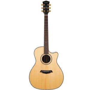 Parkwood P820ADK Natural OM body Rosewood Fingerboard All Solid Wood Acoustic Guitar