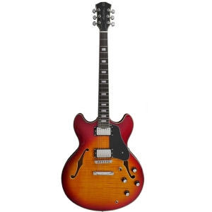 Sire Larry Carlton H7V CS Signature series Classic Double Cut Hollow Body Electric Guitar with Gig Bag