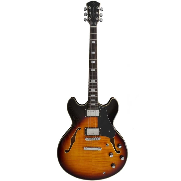 Sire Larry Carlton H7V VS Signature series Classic Double Cut Hollow Body Electric Guitar with Gig Bag