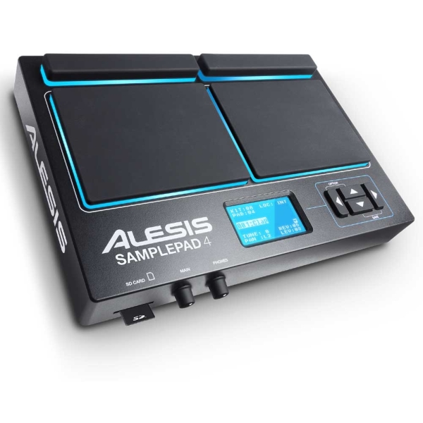 Alesis SamplePad 4 Four Pad Percussion and Sample-Triggering Instrument SAMPLEPAD4