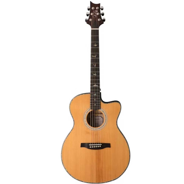 PRS SE AE50EBG ANGELUS Natural Cutaway Fishman GT1 Electro Acoustic Guitar with Hardcase