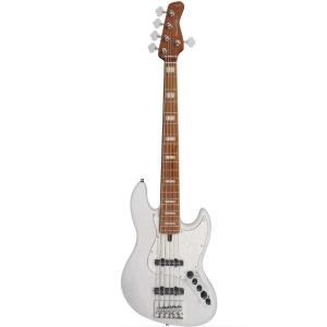 Sire Marcus Miller V8 Swamp White Blonde 5 String 2nd Gen Bass Guitar with Sire Gig Bag