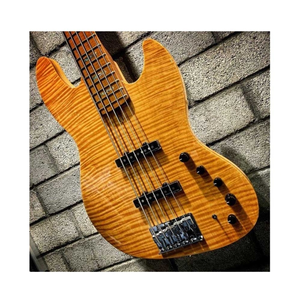 Sire Marcus Miller V10 Swamp Natural 5 String 2nd Gen Bass Guitar with Gig Bag