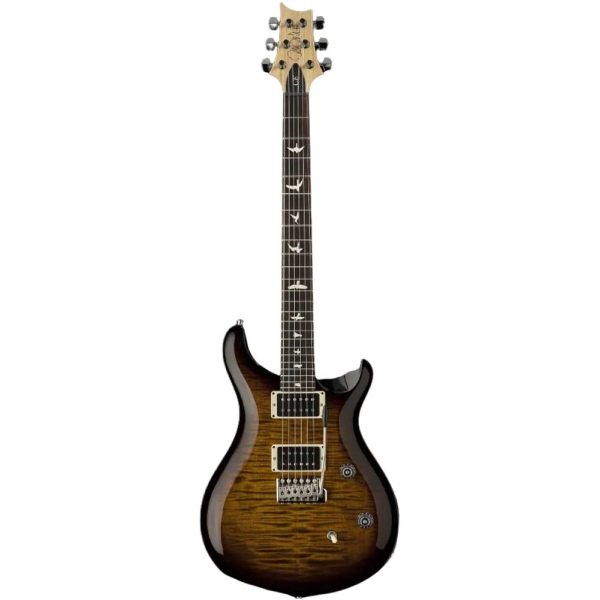 PRS CE 24 E4M4FNMTIBTNSNKW Black Amber Rosewood Fingerboard Electric Guitar 6 String with Gig Bag 104147KW