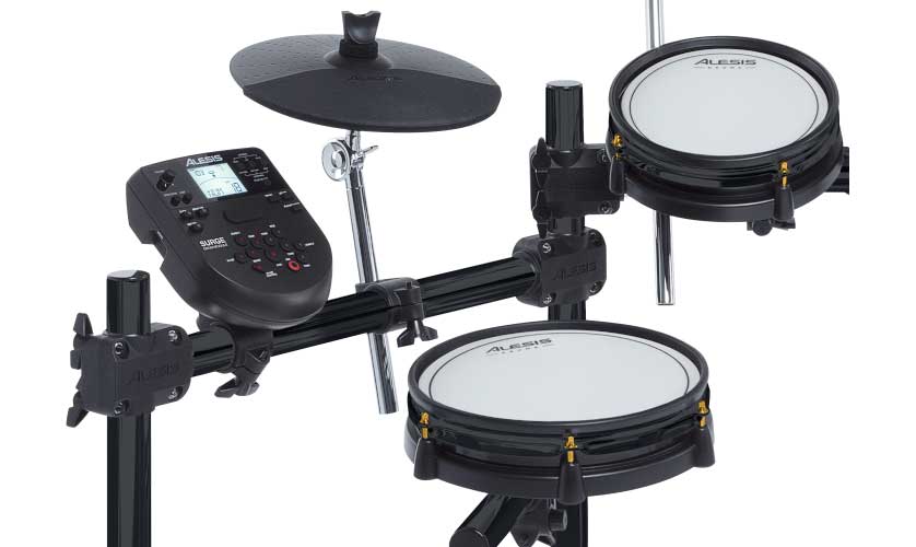 Quiet Mesh Drum Pads and Premium Cymbals