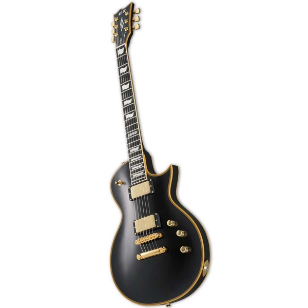 ESP E-II ECLIPSE DB EIIECDBVB Vintage BLK Active EMG 60-81 pickups Electric Guitar 6 String ESPG052