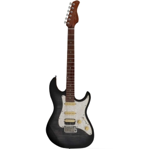 Sire Larry Carlton S7 FM TBK Signature series Electric Guitar with Gig Bag Updated Transparent Black