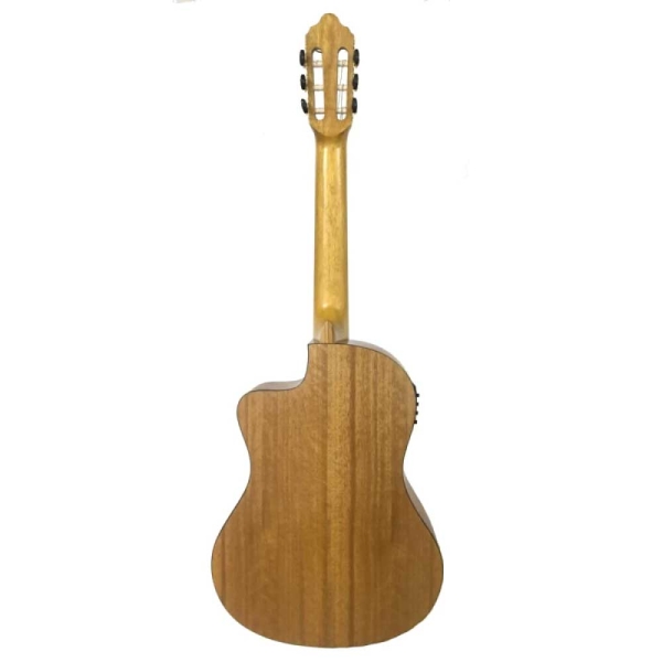 Valencia VC314CE Antique Natural 4/4 Size 300 Series Cutaway Electro Classical Guitar with Truss Rod VC314CEANAT