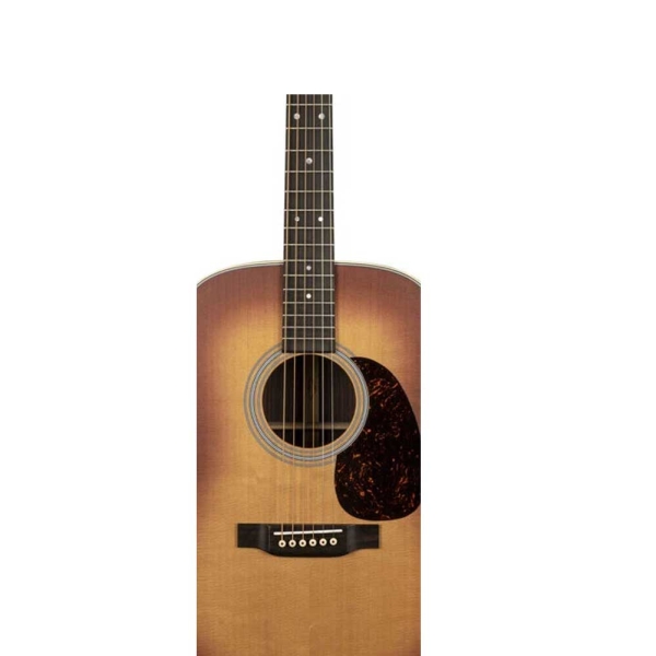 Martin D-28 Ambertone Dreadnought Standard series Acoustic Guitar with Molded Hardshell 102017D28 Ambertone