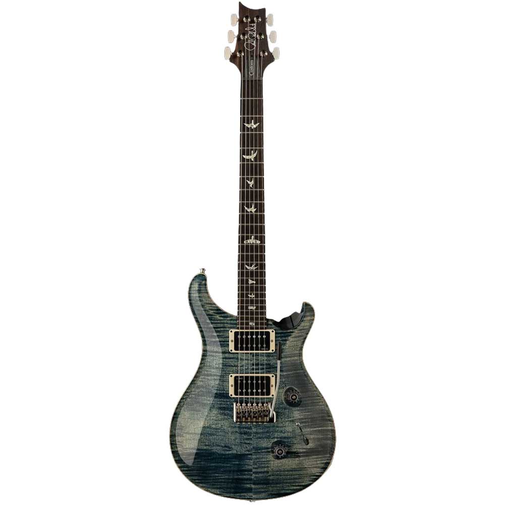 PRS Core Custom 24 10-Top Faded Whale Blue Electric Guitar with Hardcase