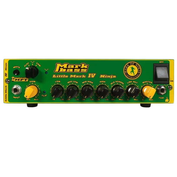 MarkBass Little Mark IV Ninja 1000W MPT Power Amp Bass Head MBH110104