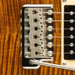 PRS Patented Tremolo, Molded Patented design, delivering t