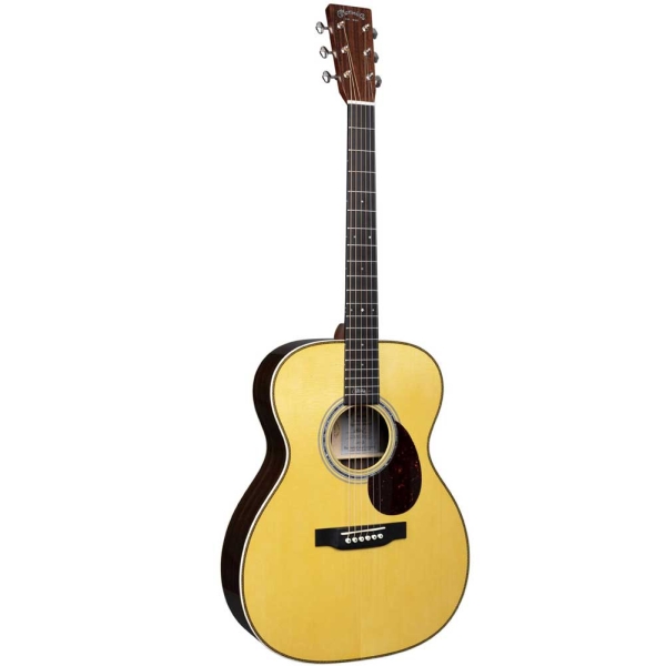 Martin OMJM John Mayer Signature Fishman Gold Plus Natural I Electro Acoustic Guitar with hardshell Natural 10OMJMJOHNMAYER