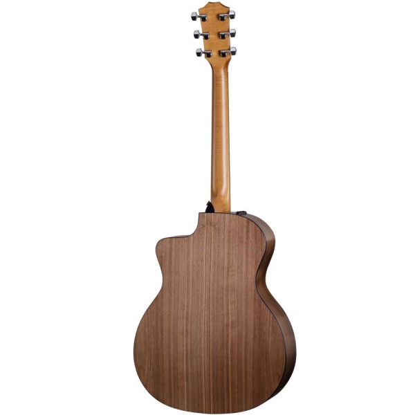 Taylor 114ce Walnut Sitka Spruce Top Cutaway Expression System 2 Electronics Electro Acoustic Guitar With Taylor Gig bag Case