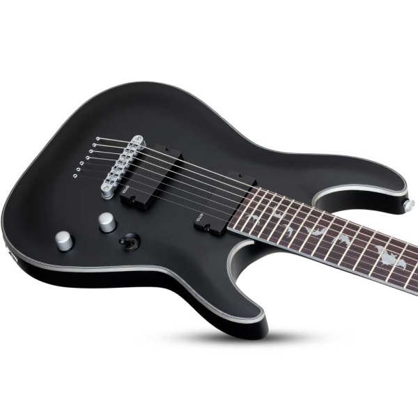 Schecter Damien Platinum-7 SBK 1185 Electric Guitar 7 String