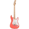 Fender Squier Sonic Stratocaster Maple HSS Electric Guitar Tahitian Coral 0373202511