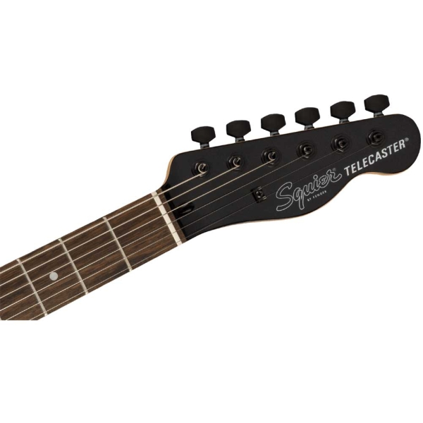 Fender Squier Affinity Series Telecaster FSR HH BPG MH MBLK LRL Fingerboard Electric Guitar with Gig bag Metallic Black 0378221965