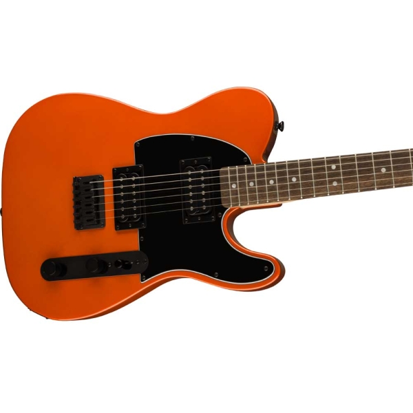 Fender Squier Affinity Series Telecaster FSR HH BPG MH MOR LRL Fingerboard Electric Guitar with Gig bag Metallic Orange 0378221996