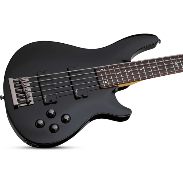 Schecter C-5 SGR BLK 3824 Bass Guitar 5 String
