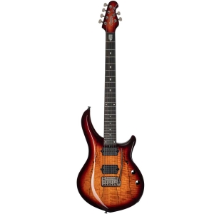Sterling MAJ200XSM BOB by Music Man John Petrucci Dimarzio Pickup Spalted Maple Top 6 String Electric Guitar with Gig Bag