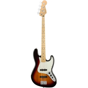 Fender Player Jazz Bass Maple Fingerboard SS Bass Guitar 4 String with Gig Bag 3-Color Sunburst 0149902500
