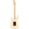 Fender American Professional II Stratocaster Maple Fingerboard HSS Electric Guitar with Deluxe Molded Case Olympic White 0113912705