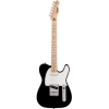Fender Squier Sonic Telecaster Maple SS Electric Guitar with Gig Bag Black 0373452506