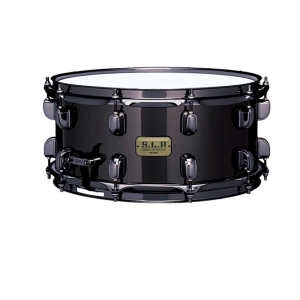 Tama S.L.P 14 x 6.5 inch Black Brass Snare Drum LBR1465