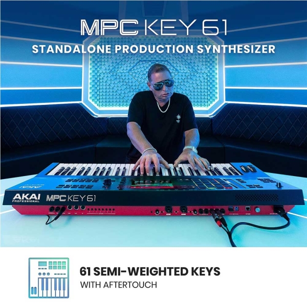 Akai Professional MPC Key 61 Standalone Sampler and Sequencer MPCKEY61