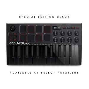 Akai Professional MPK Mini MK III Black 25-key Keyboard Controller MPKMINI3BLACK