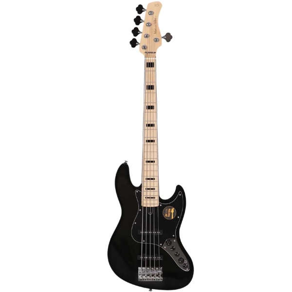 Sire Marcus Miller V7 Vintage Alder Black 5 String 2nd Gen Bass