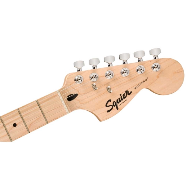 Fender Squier Sonic Mustang Maple HH Electric Guitar with Gig Bag Flash Pick 0373702555