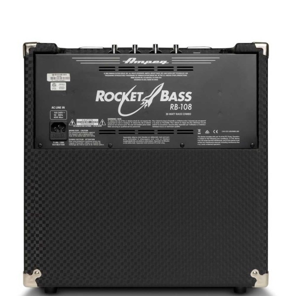 Ampeg RB-108 Rocket Bass 1×8″ 30 watts Bass Combo Amplifier