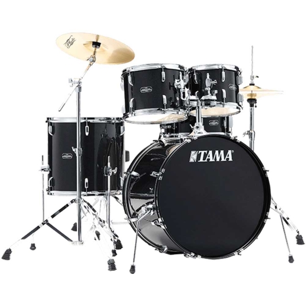 Tama Stagestar SG52KH5C BNS 5 Pcs 22" Drum Kit with 14"Hi-hat 16"Crash Pluto Cymbals Throne and Hardware