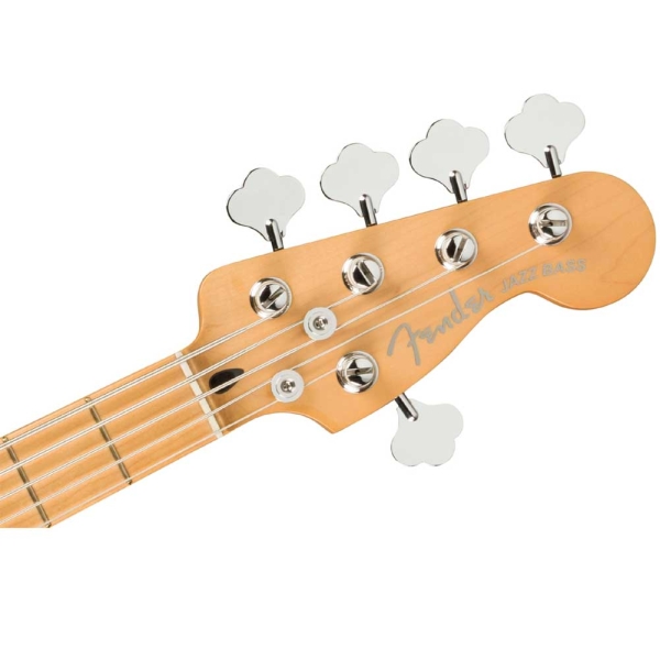 Fender Player Plus Jazz Bass V Active Passive Toggle Maple Fingerboard SS 5 String Bass Guitar with Gig Bag Opal Spark 0147382395