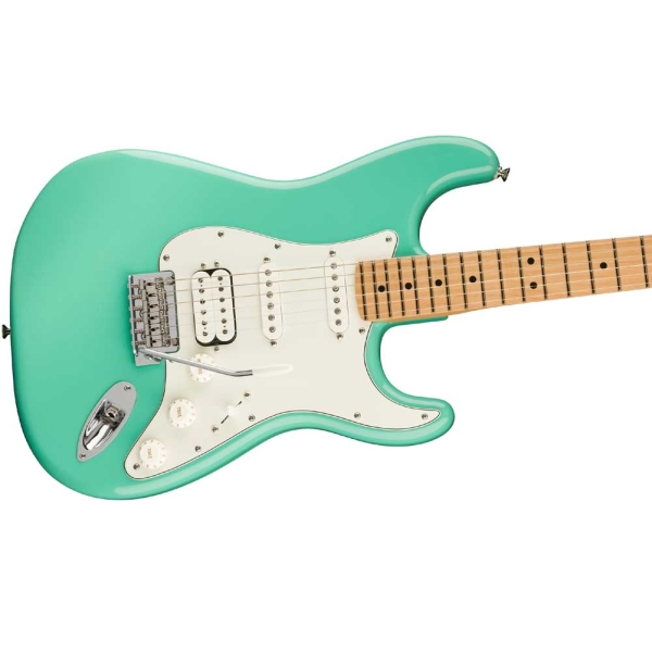 Fender Player Stratocaster Maple Fingerboard HSS Electric Guitar with Gig Bag Sea Foam Green 0144522573