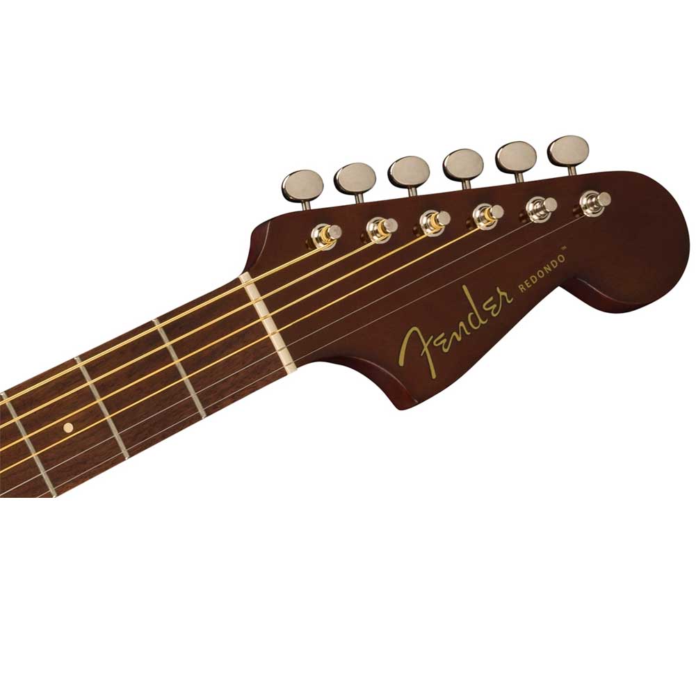 Fender Redondo Player Sunburst Walnut Fingerboard Electro Acoustic Guitar with Gig Bag Sunburst 0970713503