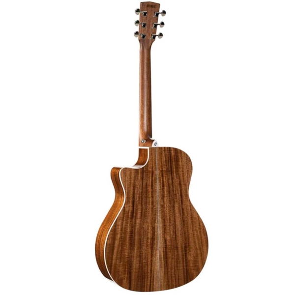 Cort GA5F-KOA NAT Grand Regal Series 6 String Semi Acoustic Guitar with Gig Bag