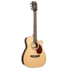 Cort L150-OC NAT OM Cutaway Body Fishman Presys EQ Electro Acoustic Guitar with Gig Bag Cort L150-OC NAT OM Cutaway Body Fishman Presys EQ Electro Acoustic Guitar with Gig Bag