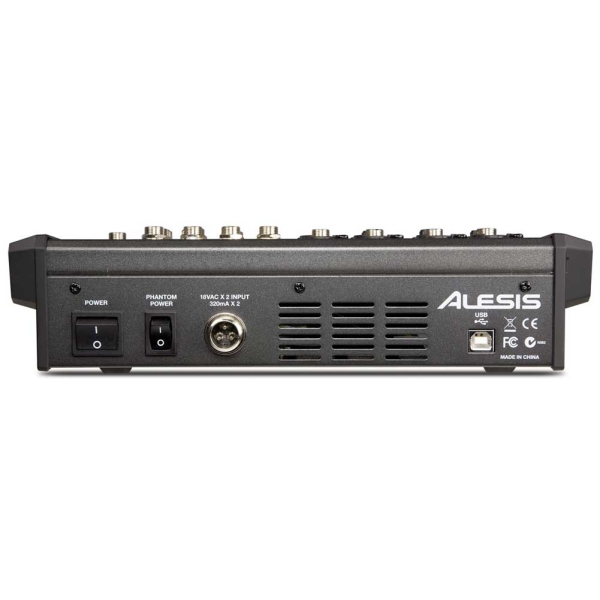 Alesis MultiMix 8 USB FX 8 Channel Mixer with Effects and USB Audio Interface MM8USBFXPTOOLSX