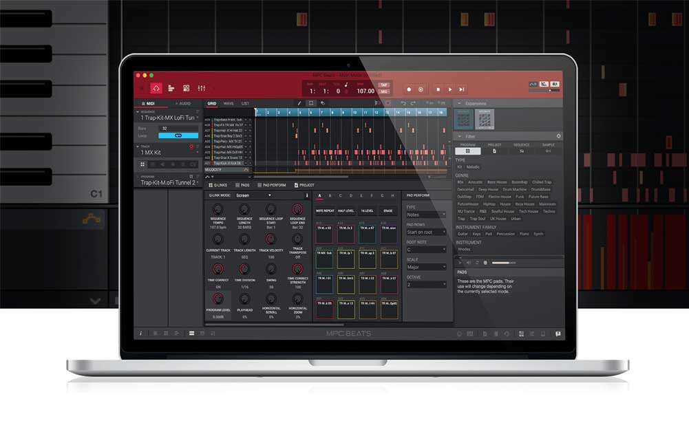 LIMITLESS CREATIVITY WITH MPC BEATS SOFTWARE DAW 