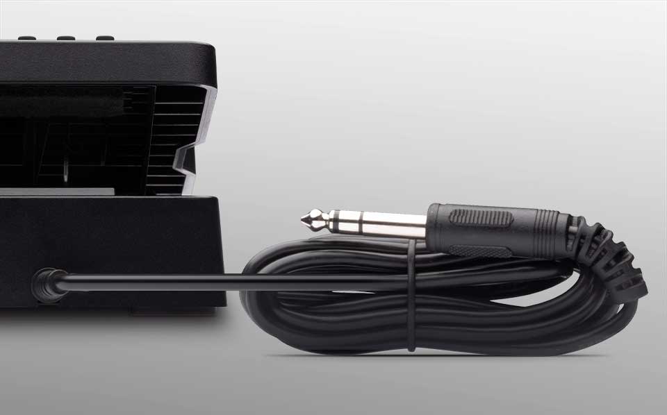 HARDWIRED ¼” CABLE WILL NEVER GET LOST 
