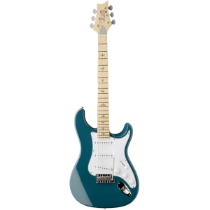 PRS SE Silver Sky J2M6J Nylon Blue John Mayer Series Maple Fingerboard Electric Guitar 6 String with Gig Bag 1121086J