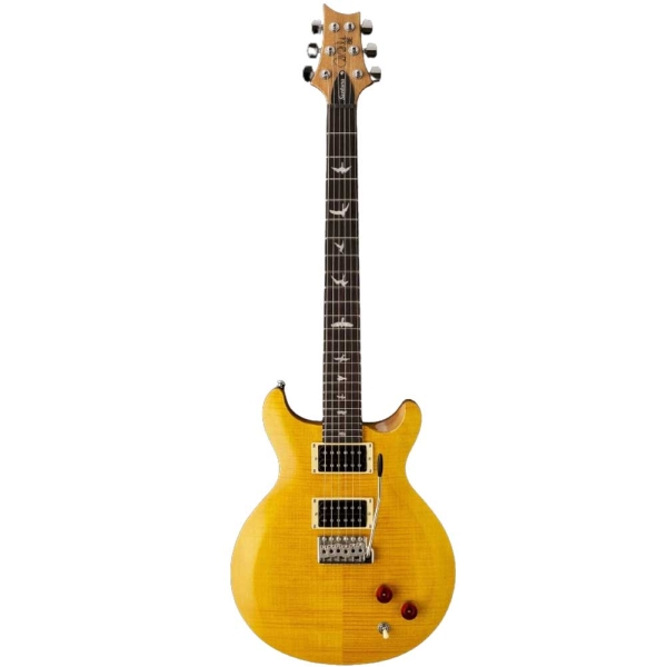 PRS SE Santana Signature Series SESA Rosewood Fingerboard Electric Guitar 6 String with Gig Bag Santana Yellow 100472SY