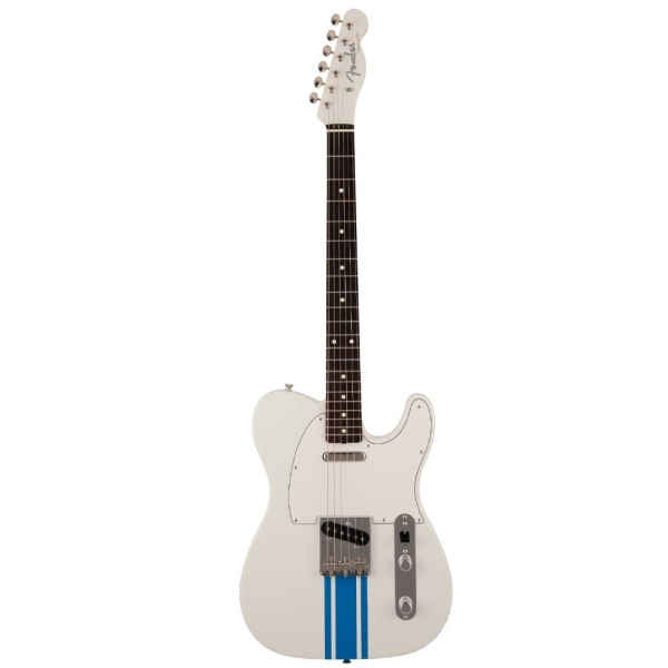 Fender Japanese Traditional 60s Telecaster Limited Edition Maple Fingerboard SS Electric Guitar with Gig Bag Olympic White 5360200385