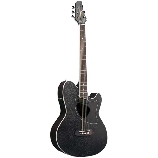 Ibanez TCM50 GBO Talman Double Cutaway body Electro Acoustic Guitar with Gig Bag