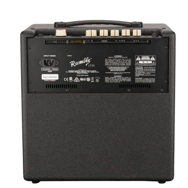 Fender Rumble LT25 1x8 inches Bass Guitar 25 Watts Combo Amplifier 2270104000