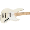 Fender Squier Affinity Jazz Bass Maple Fingerboard SS 5 String Bass guitar with Gig Bag Olympic White 378652505
